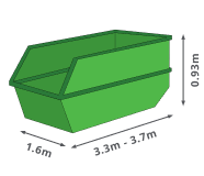 4 – 6m³ Marell Bin