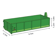 15 – 20m³ Hook Lift