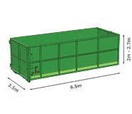 25 – 30m³ Hook Lift
